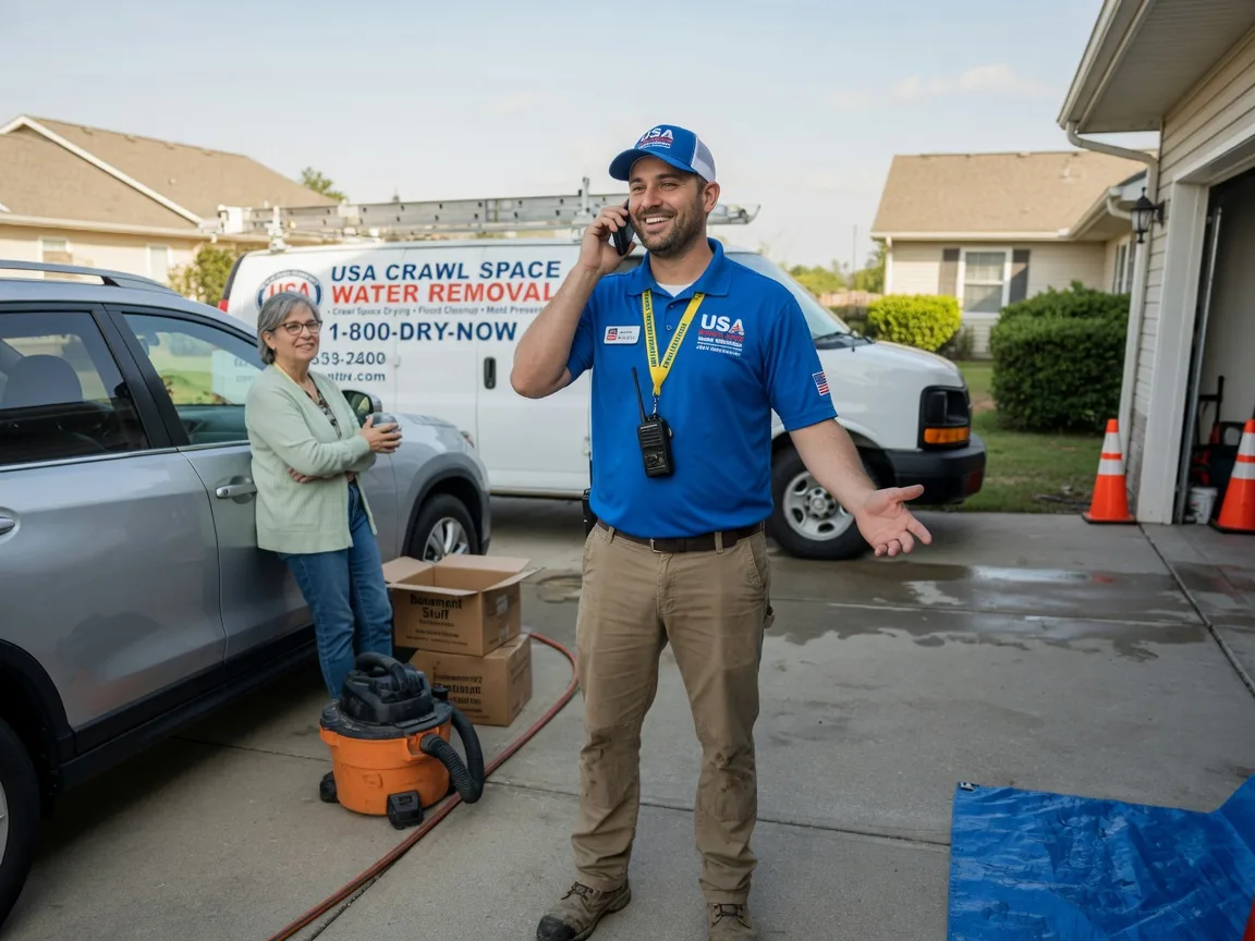Crawl Space Water Removal Kilmichael, MS FAQs